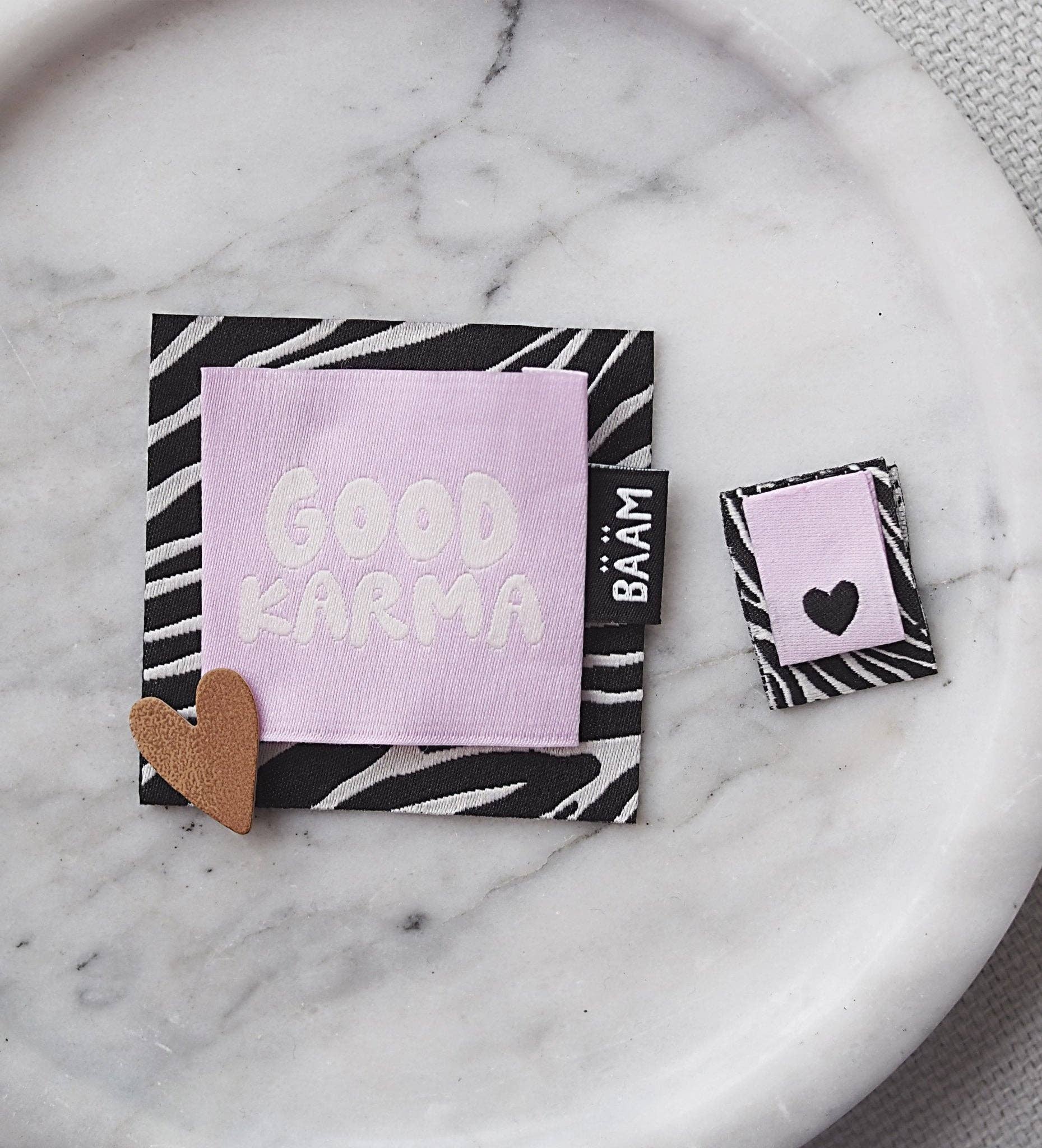 Paul und Clara - Wholesale Patch - Faux Leather Patch - Mini Heart *iron-on*2