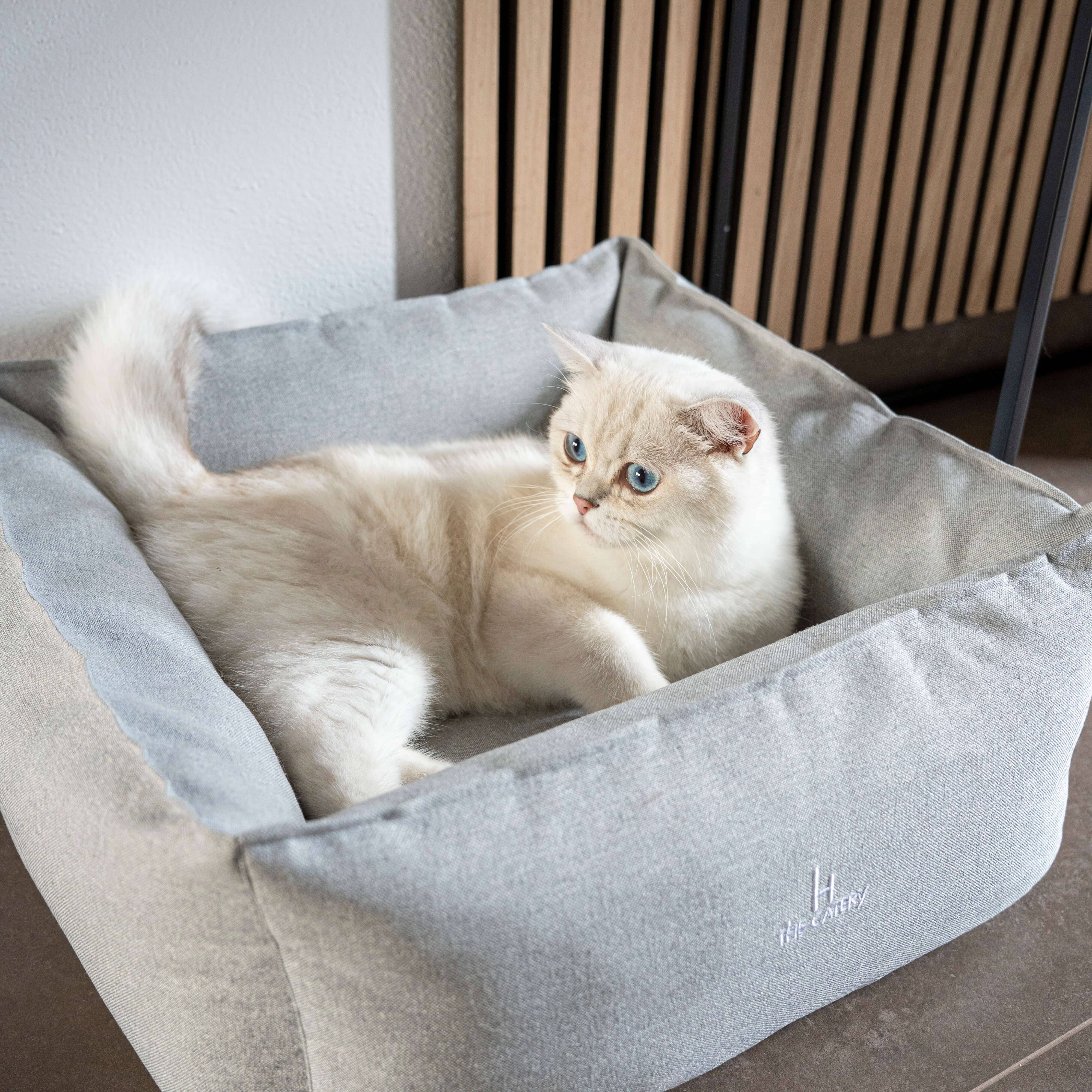 The Catery - Wholesale Pet Bed - Cat/Dog - Loft cat bed light grey7
