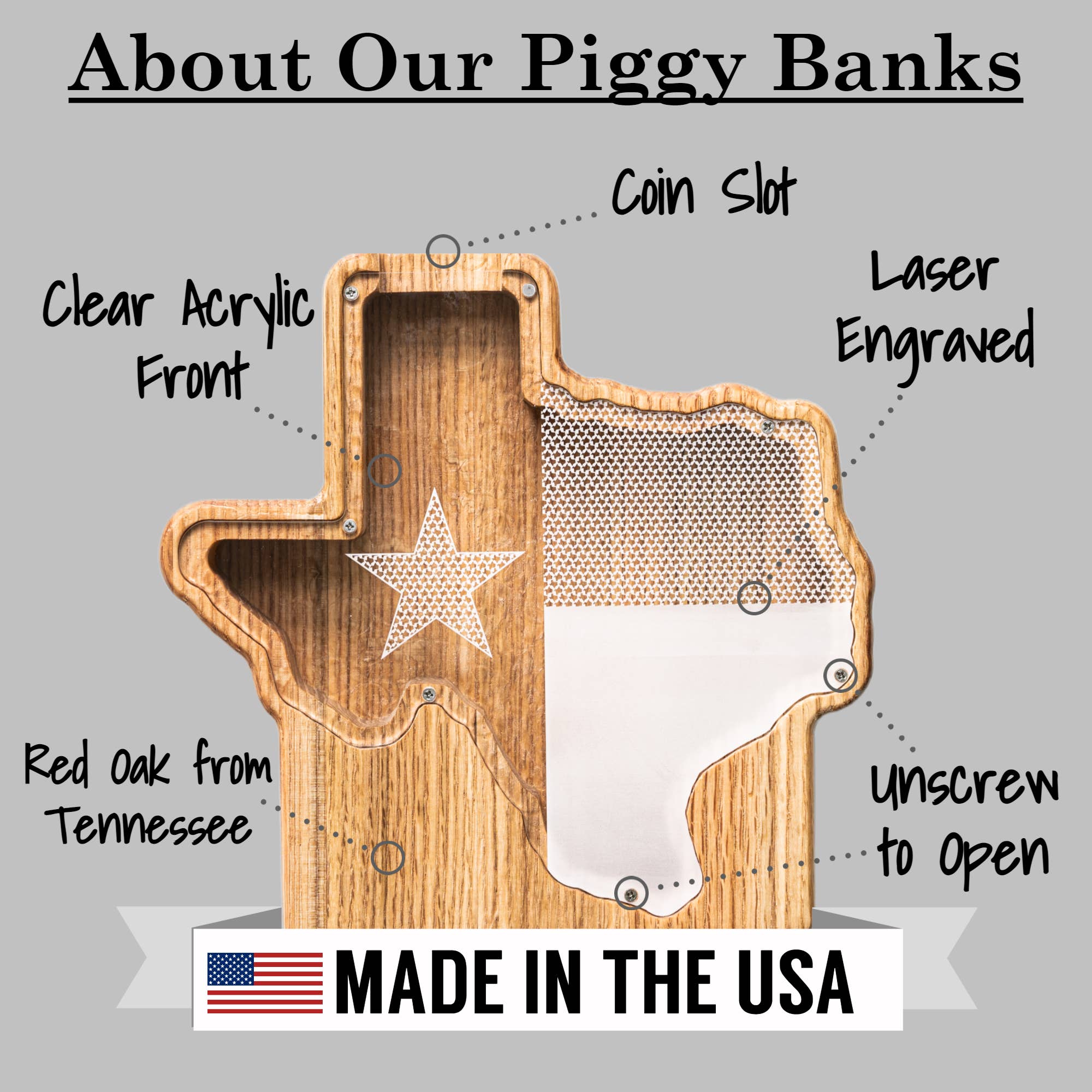 Drapela Works - Wholesale Money/piggy bank - Farmland Banks1