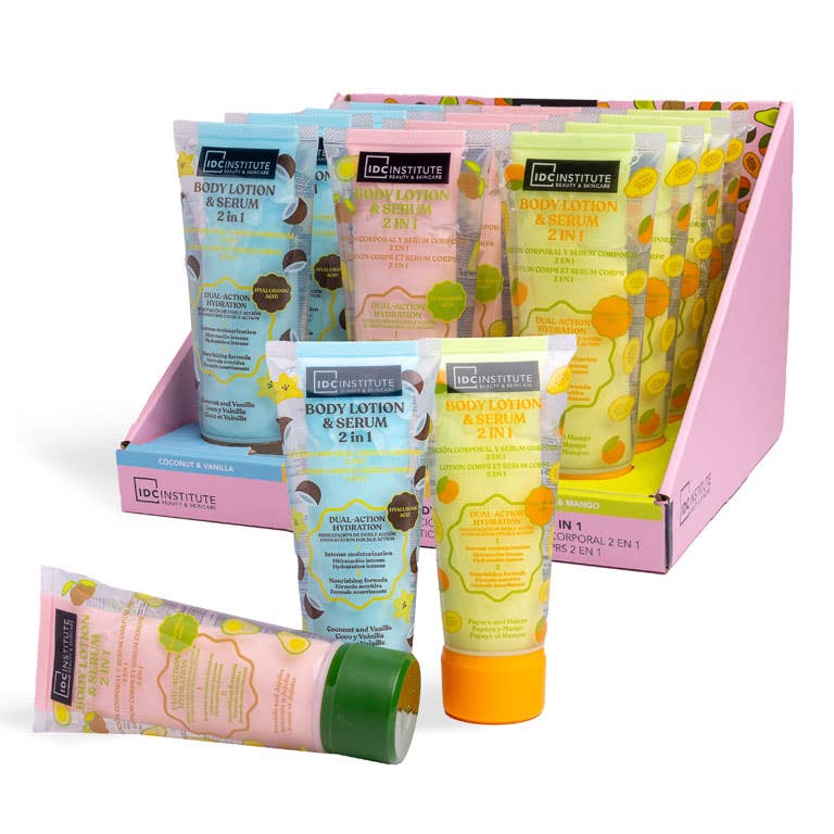 Aquarius Cosmetic SLU - Wholesale Body Cream/Lotion - IDC INSTITUTE SKIN FOOD BODY LOTION & SERUM 2 in14