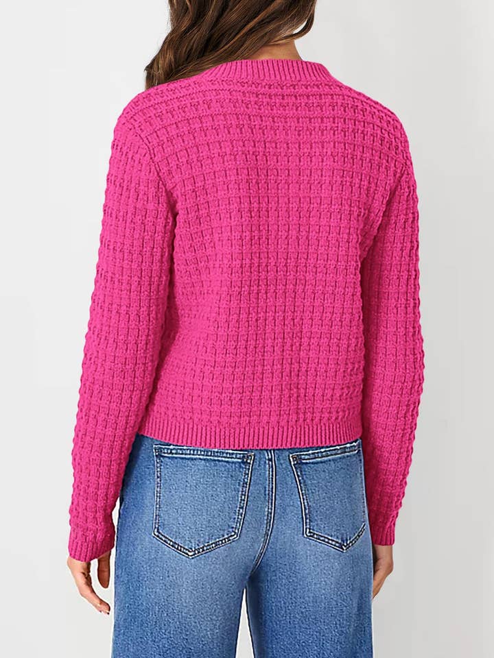 Lovesoft - Venta al por mayor Cárdigan - Mujer - Cárdigan de punto con botones para uso casual en la oficina22