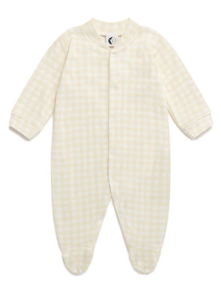 Sleepy Doe – wholesale Sleepsuit – Baby – BABY SLEEPSUIT | BUTTERMILK
