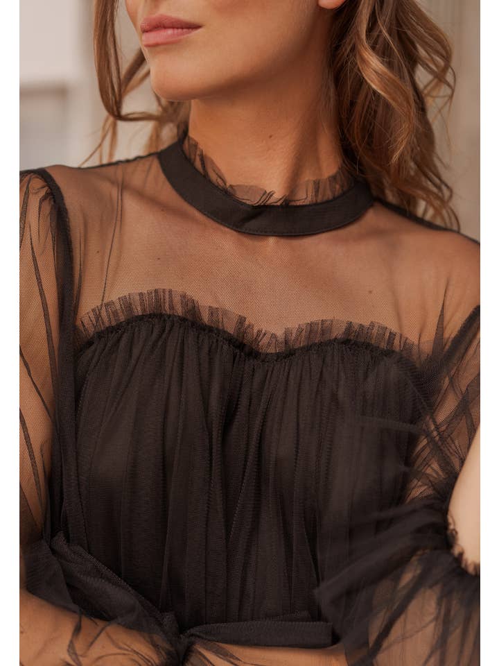 CHOKLATE PARIS - Wholesale Dress - Women's - Iris tulle dress - 808764