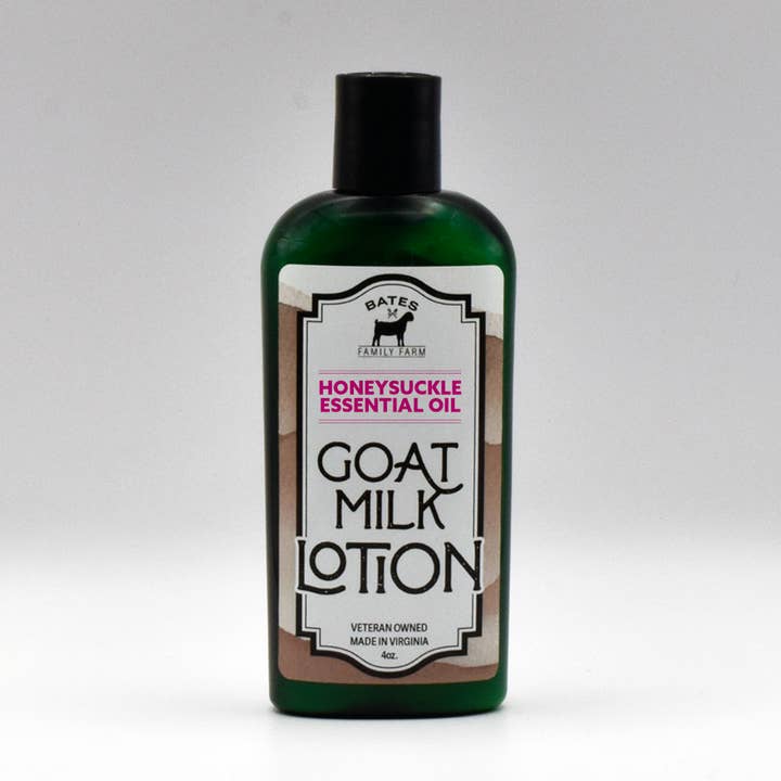 4oz Lotion, Honeysuckle (essential oil) for wholesale by Bates Family Farm