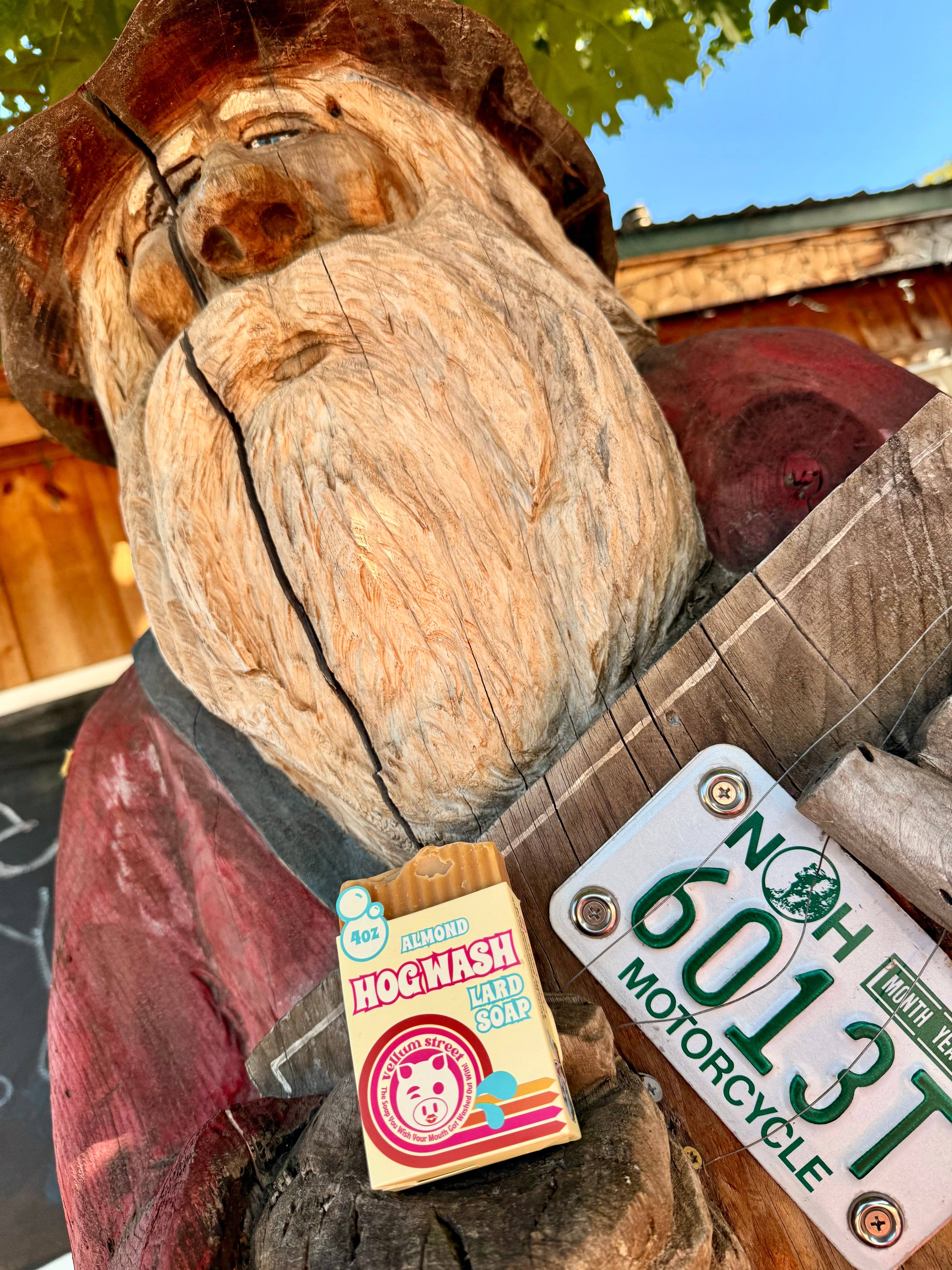 Vellum Street - Wholesale Bar Soap - Hog Wash Lard Soap ALMOND2