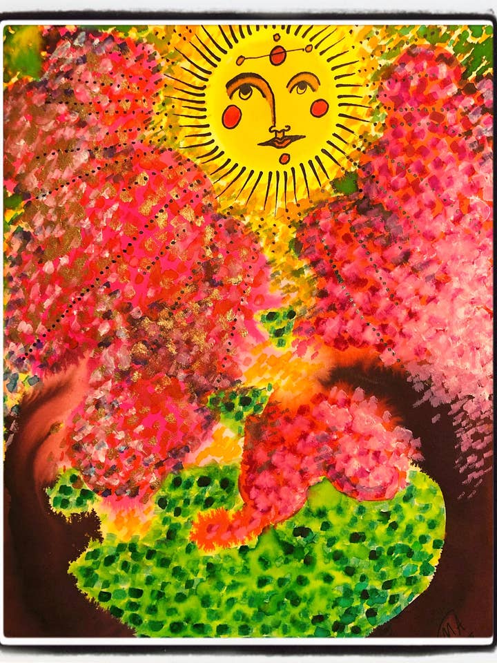 Walk in the Park Velvet Fine Art Print for wholesale by Shop Love Live Give