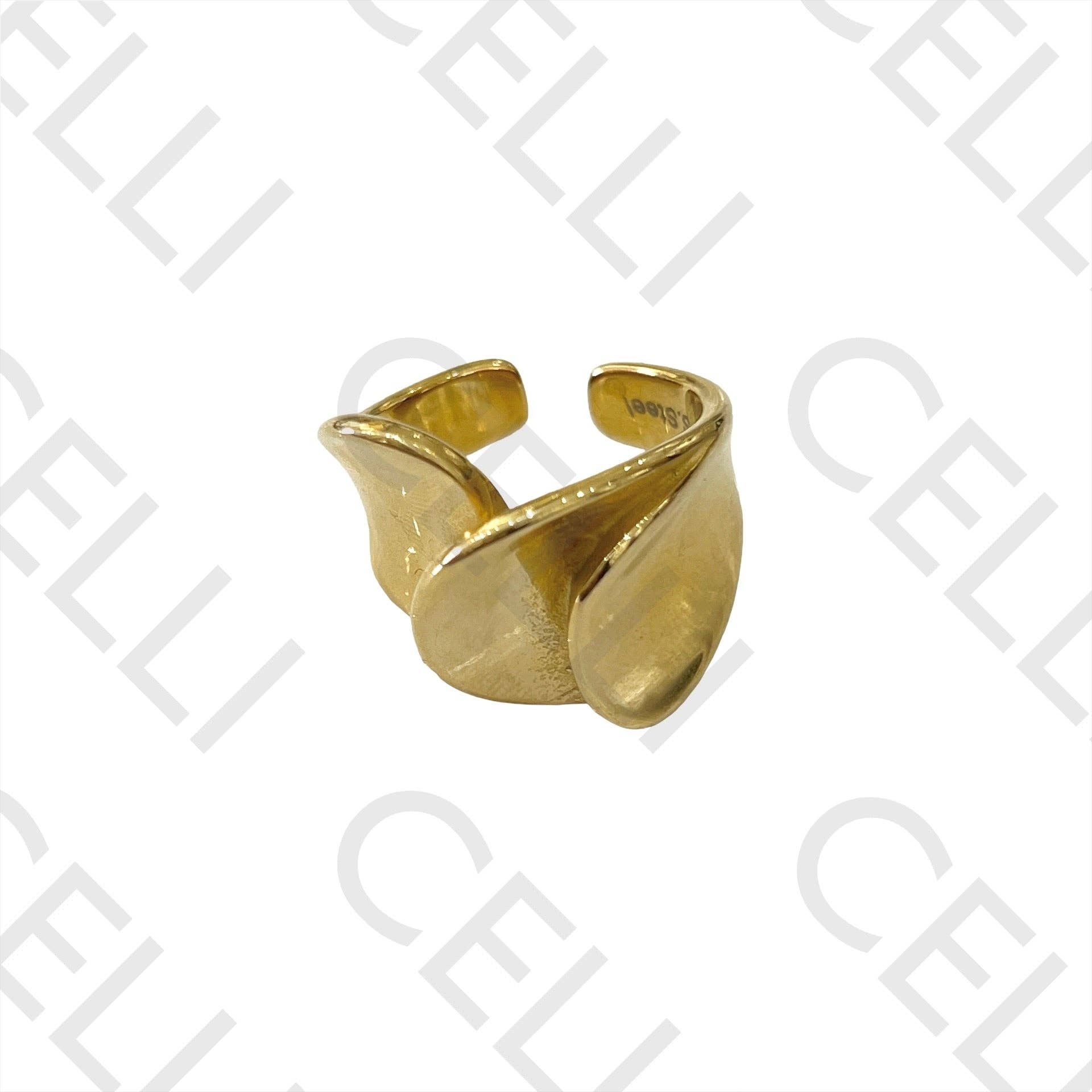 Celli Biju - Vendita all'ingrosso Anello midi/a fascia - Anello in acciaio2