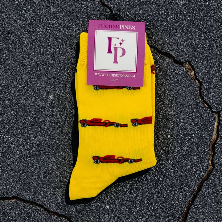 Ferrari F1 Auto Sokken - 2 voor £16,50 Mix en Match voor wholesale door FuchsiaPinks