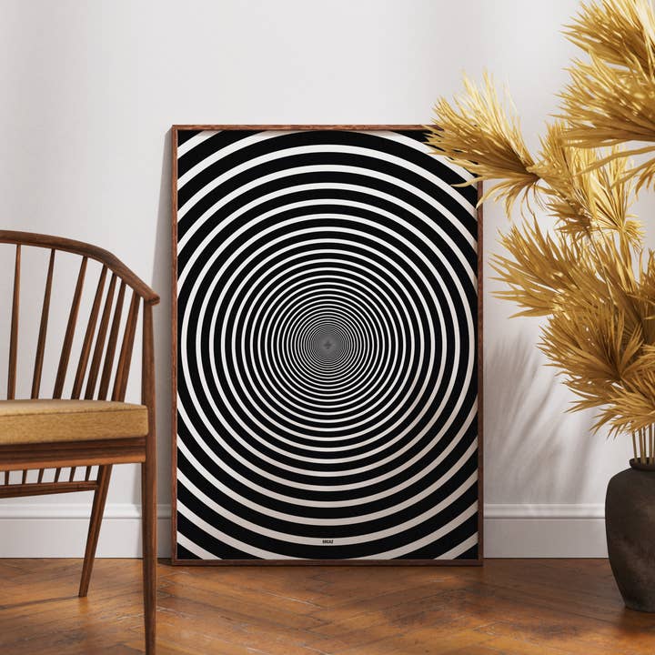 Poster - Zwart & Wit (A1) voor wholesale door Orcaz Designs