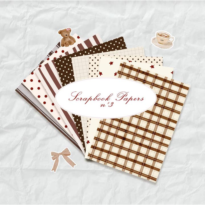 Paket med scrapbookpapper nr 3 för wholesale av Studioloujashop