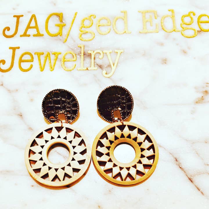 Gold und Prächtig für den Großhandel von JAG/ged Edge Jewelry