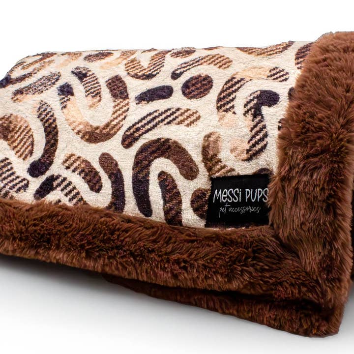 McMitzi • Luxury Tartan Fleece Blanket for wholesale by Messi Pups