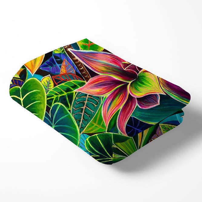 Hanalei Morning - Cuddling Blanket for wholesale by Michal Art Studio