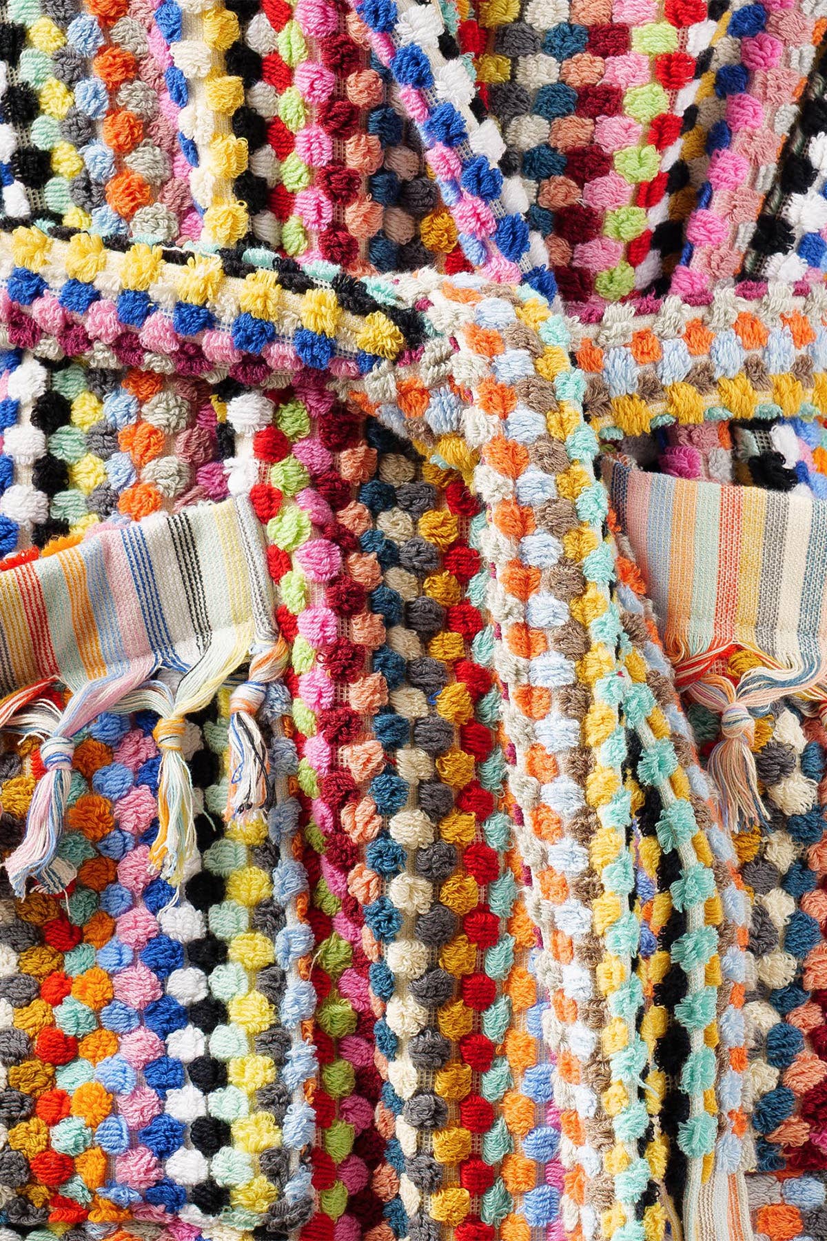 YURTLUS - Wholesale Robe - Women's - Unique 100% Cotton Pockets Bathrobe, Bubble Handwoven Robe29