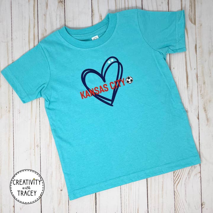 KCC Soccer Star Toddler Tee for wholesale by Creativity with Tracey
