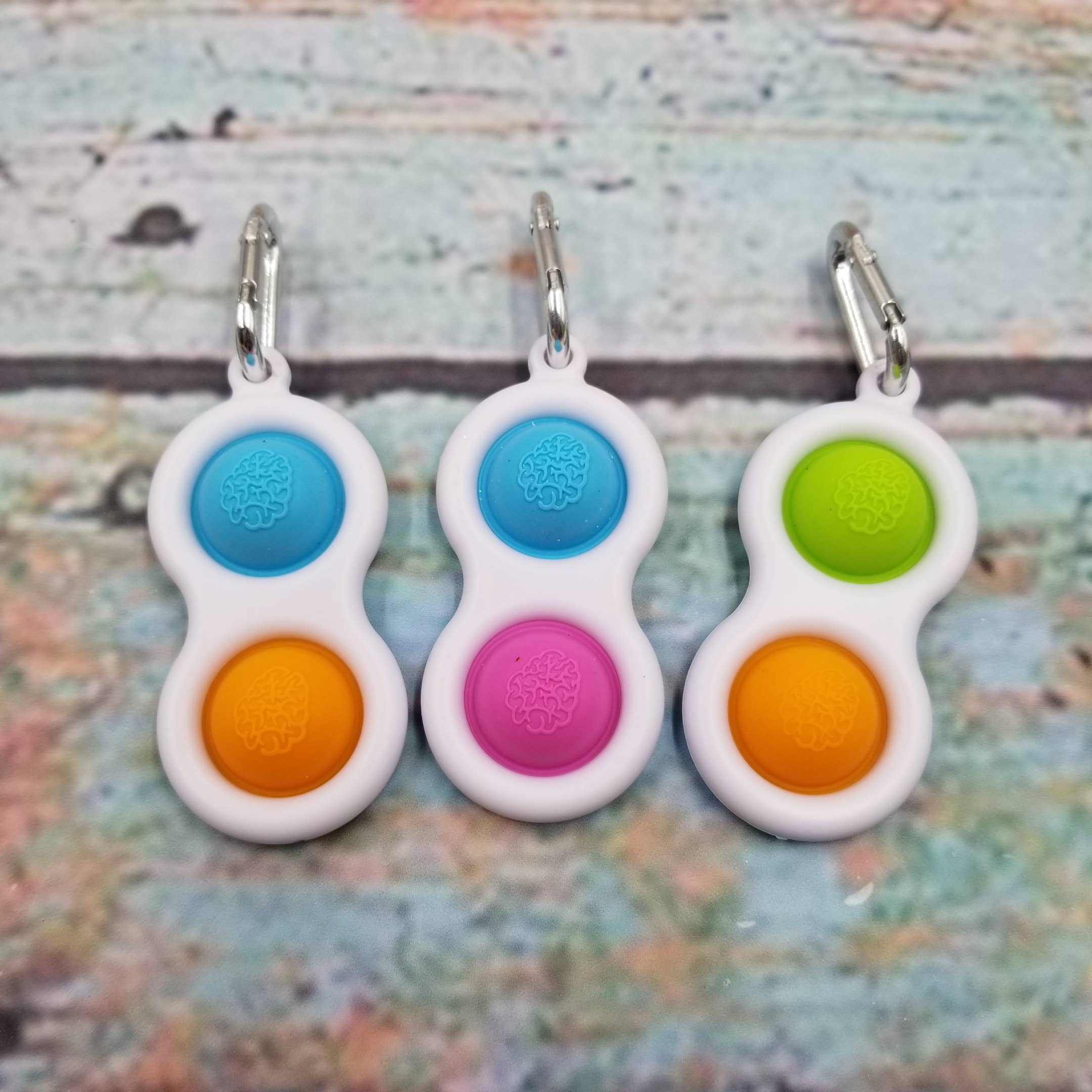 MIAS SHOP - Wholesale Fidget Toy - Kids - Pop Mini Keychain Simple Dimple Fidget Toy3