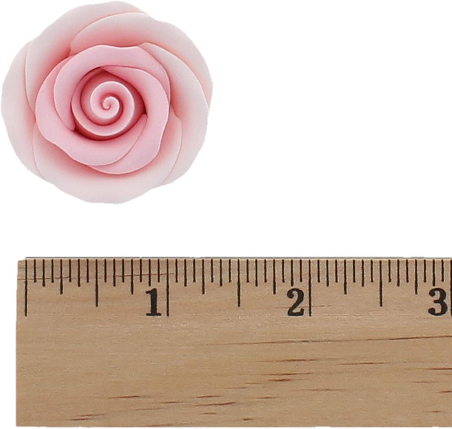 Global Sugar Art - Wholesale Cake/Cupcake Topper - Premium Roses for Decorating Cakes and Cupcakes, by Global Sugar Art, Medium, Pink2