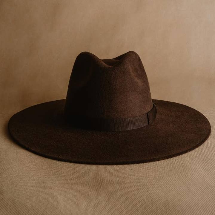 Sandoval Hats - Vente Chapeau en feutre - femme - Tlaquepaque · Chapeau fedora marron à large bord8