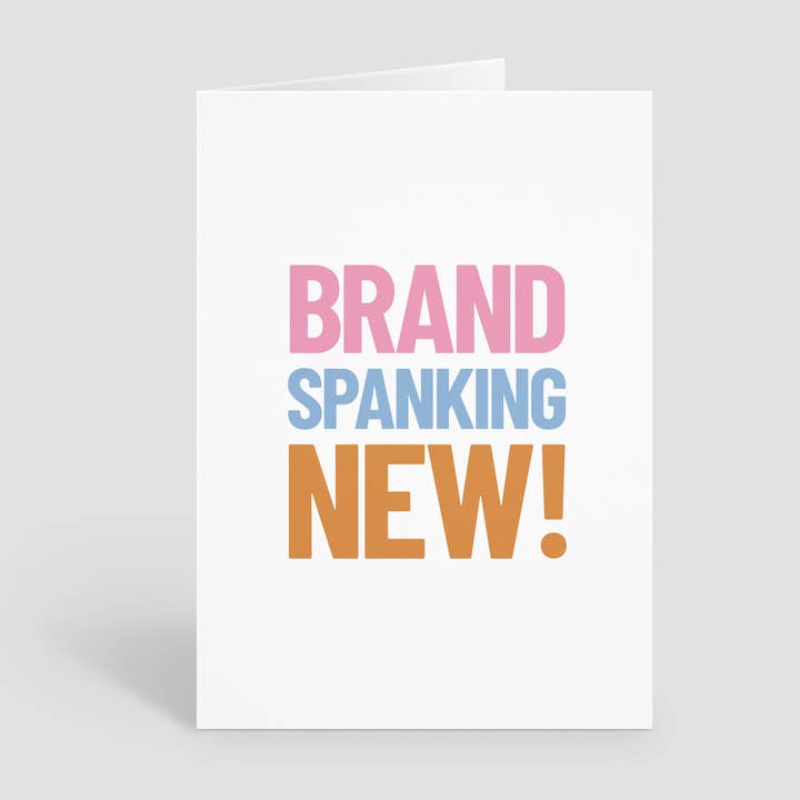 Biglietto di auguri per neonati, Sculacciata per la vendita all'ingrosso da parte di Y Studio