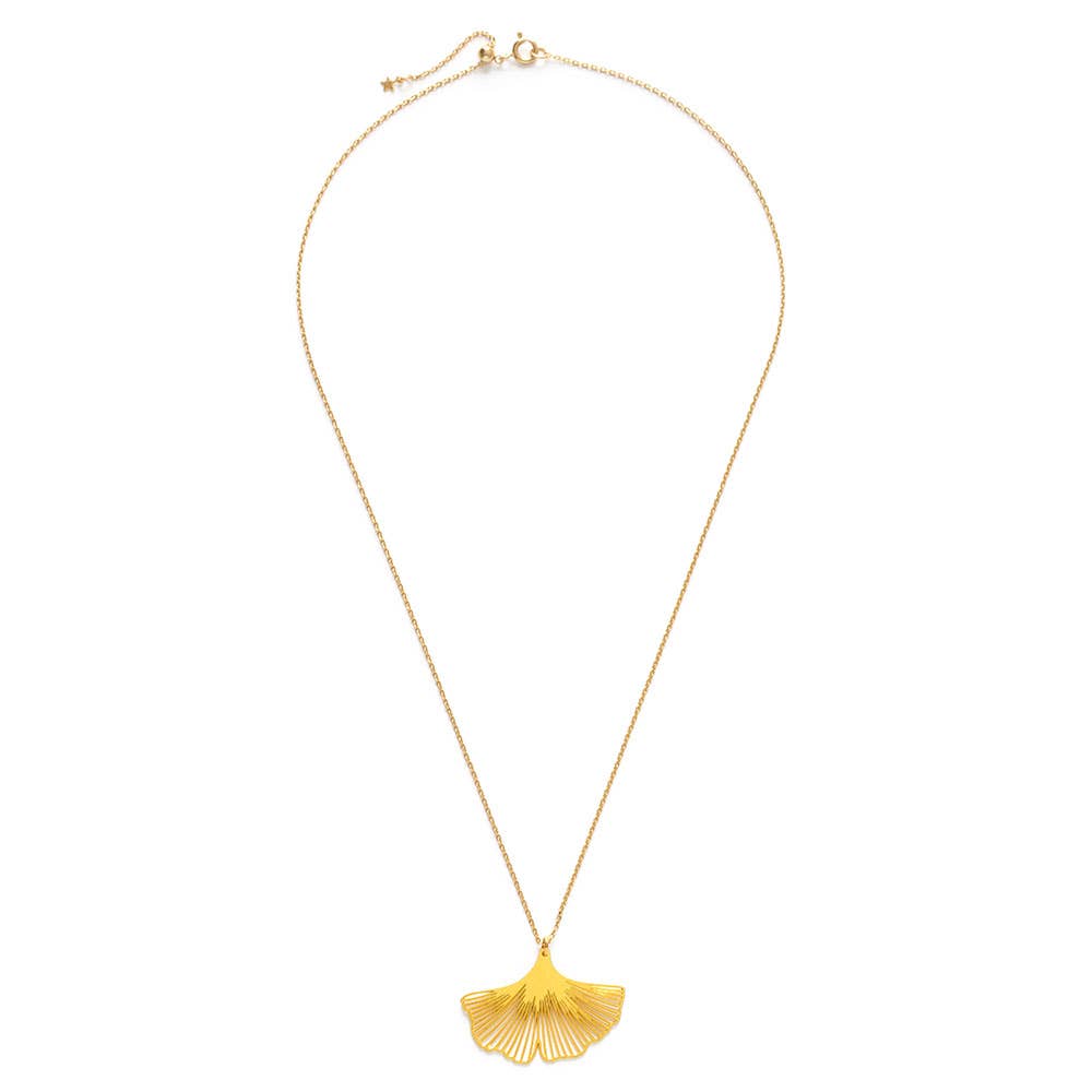 Amano Studio - Wholesale Pendant/Charm Necklace - Ginkgo Leaf Necklace3