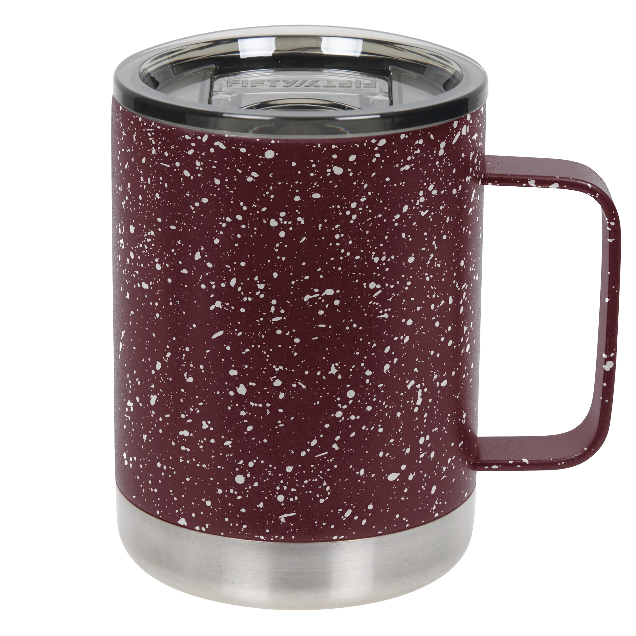 FIFTY/FIFTY - Wholesale Insulated Mug/Tumbler - 12 oz Double-Wall Vacuum Insulated Camp Mug with Slide Lid10
