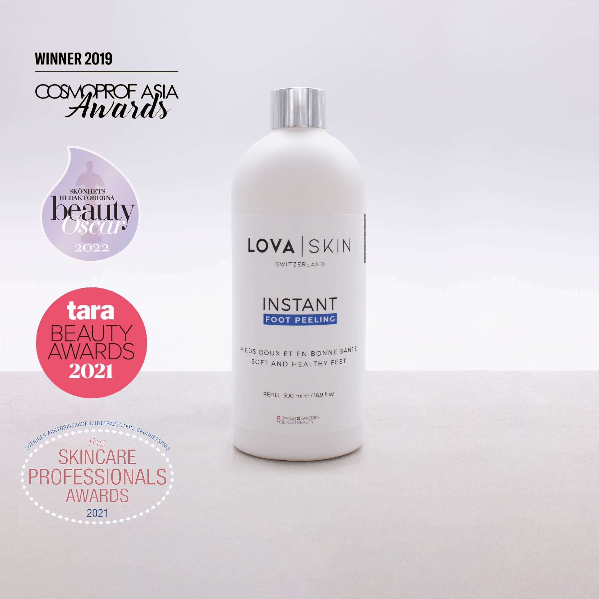 LOVASKIN - Wholesale Foot Mask - LOVASKIN Instant Foot Peel 500 Ml Pro Size Refill Bottle