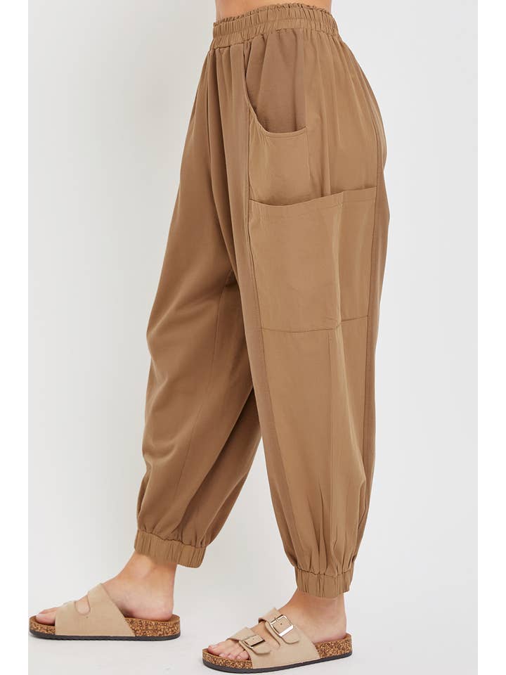 Sweet Lovely by Jen - Wholesale Lounge Sweatpants/Joggers - Women's - CASUAL COMFY WIDE-LEG HARMES JOGGERS11