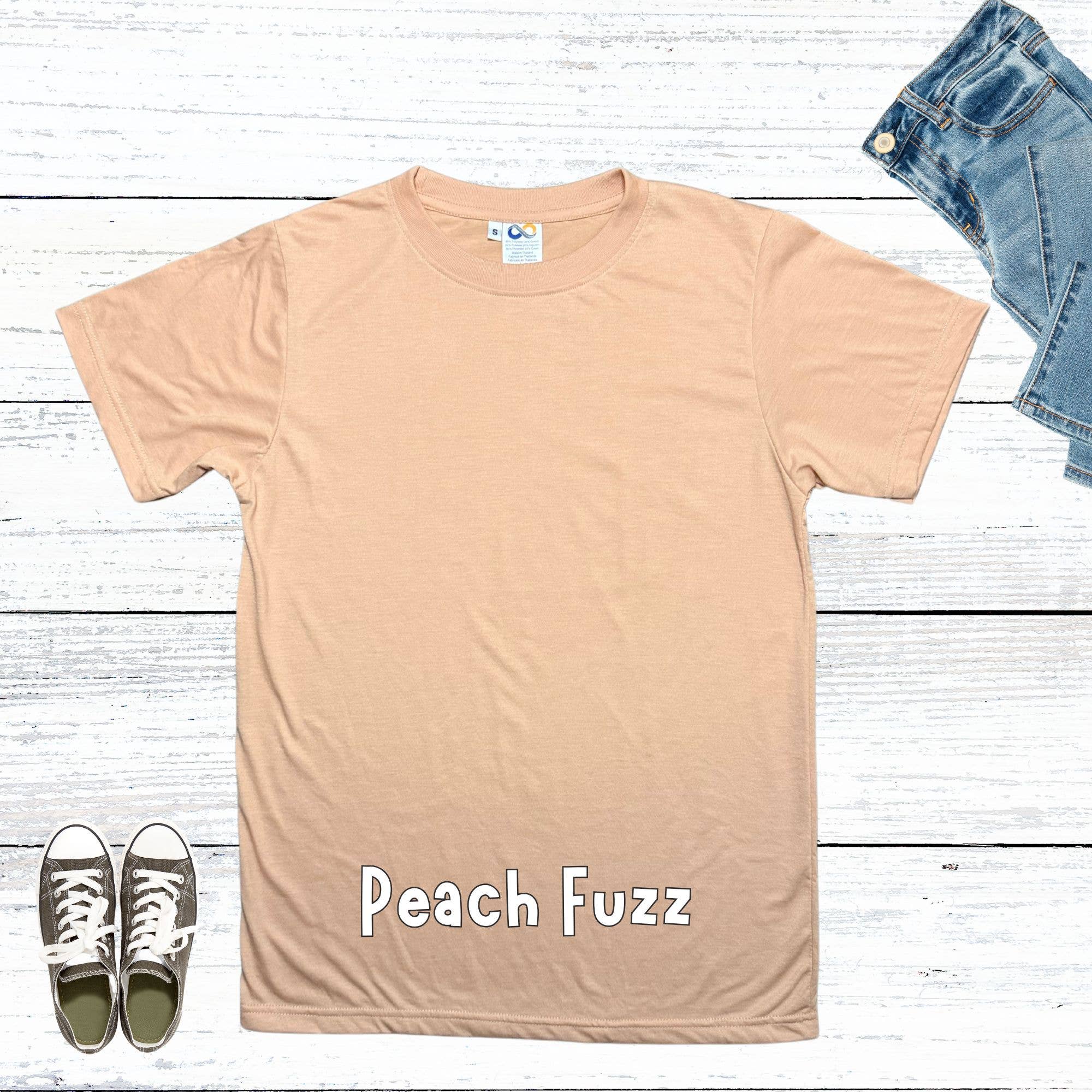 Infinite Sourcing & Trading LLC. - Vendita all'ingrosso T-shirt per sublimazione - Unisex - Maglietta Sublimazione 80% Poliestere 20% Cotone con Sensazione Morbida9