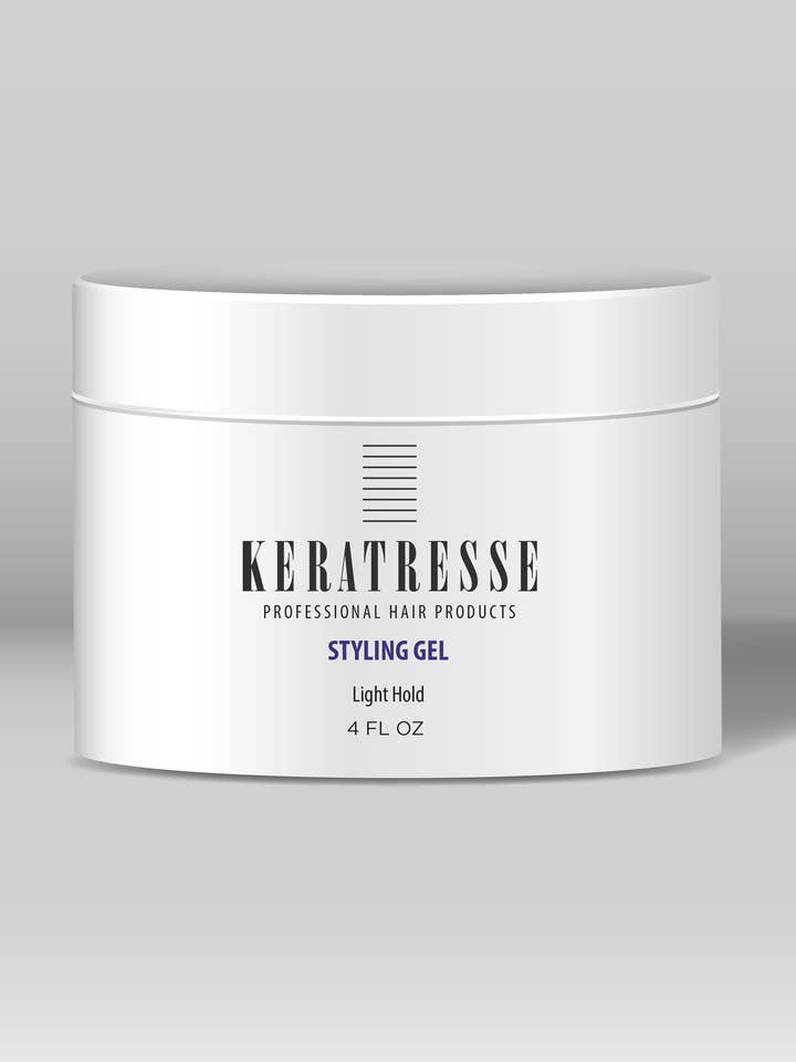 Gel coiffant à tenue légère Keratresse pour la vente par Keratresse