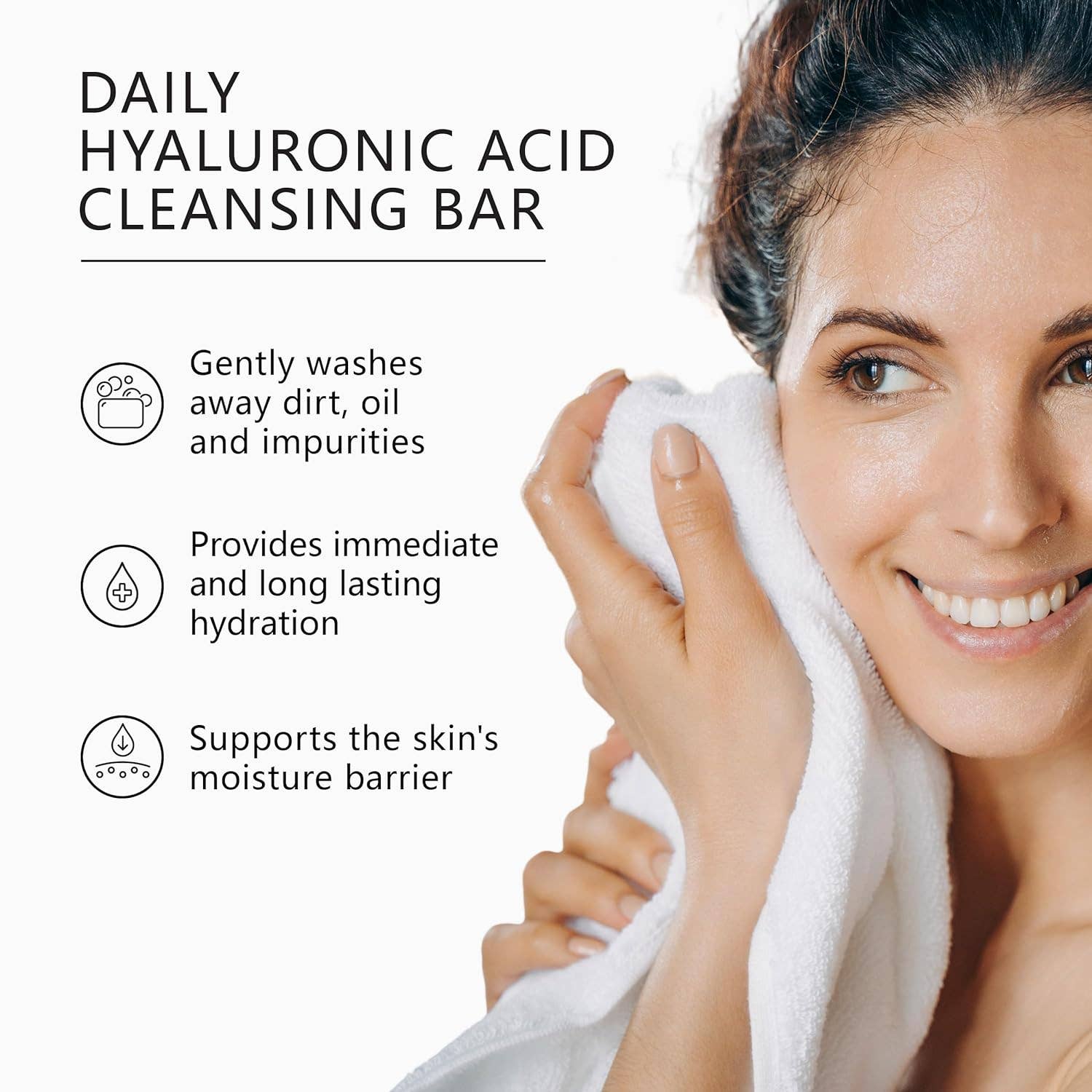Asterwood - Wholesale Facial Cleanser - Hyaluronic Acid Cleansing Soap1