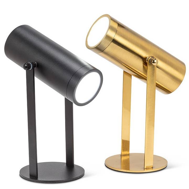 Pivot Spotlight LED Lamp-Gold -10"H for wholesale by Abbott