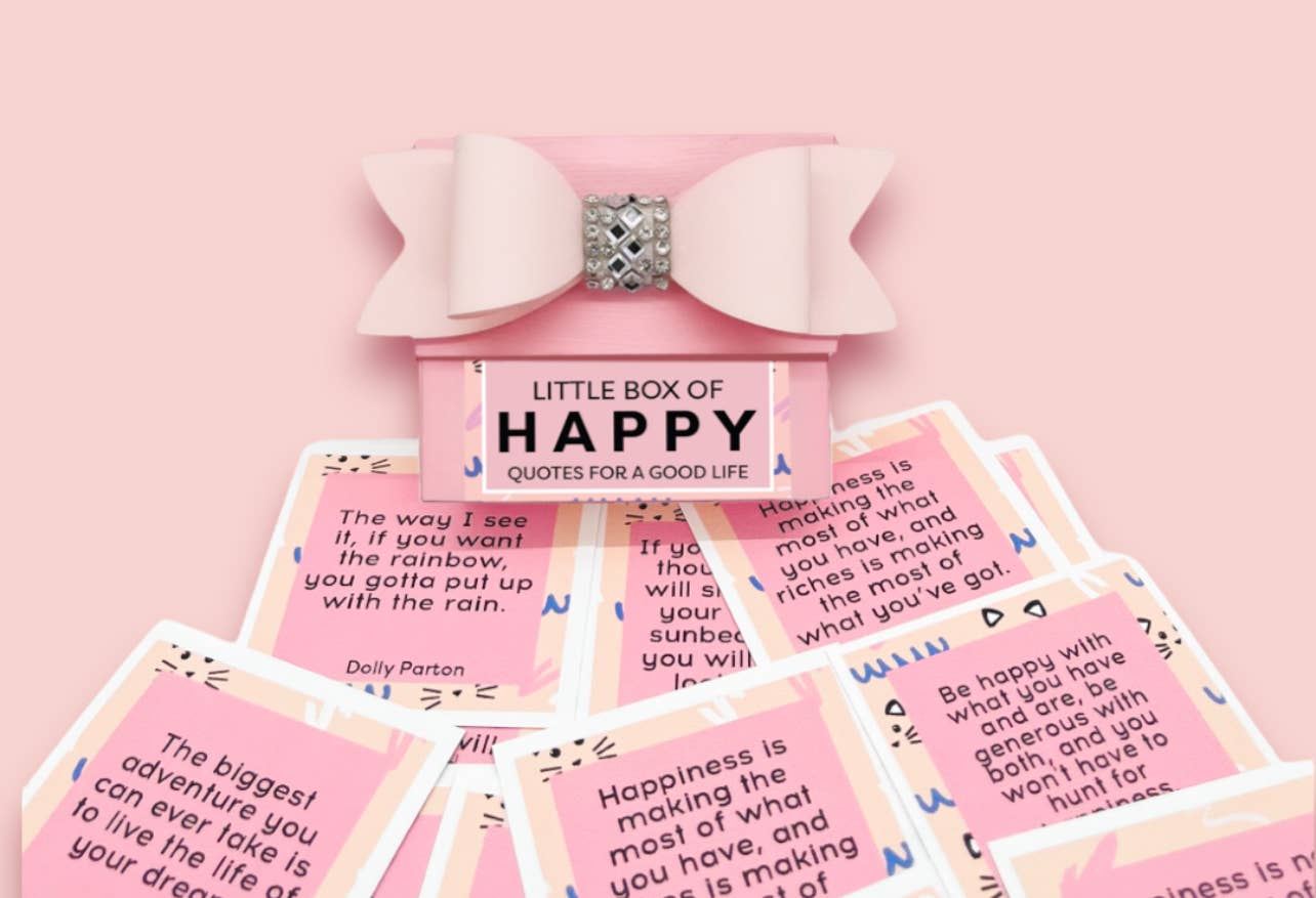 Dabble Doll - Vente Cartes d'encouragement - Boîte de Cartes Heureuses - Cadeau d'Encouragement pour Femmes2