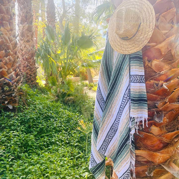 Sand Dune Adventure Throw Blanket | Men's Gift | Earth Tones for wholesale by Mahalo Market