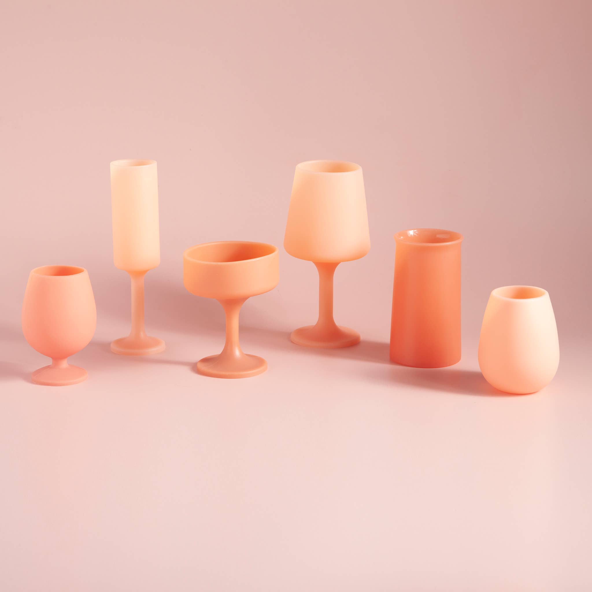 porter green | style + sustainability - Wholesale Cocktail/liquor glass - Terra + Peach | Mecc | Silicone Unbreakable Cocktail Glasses2