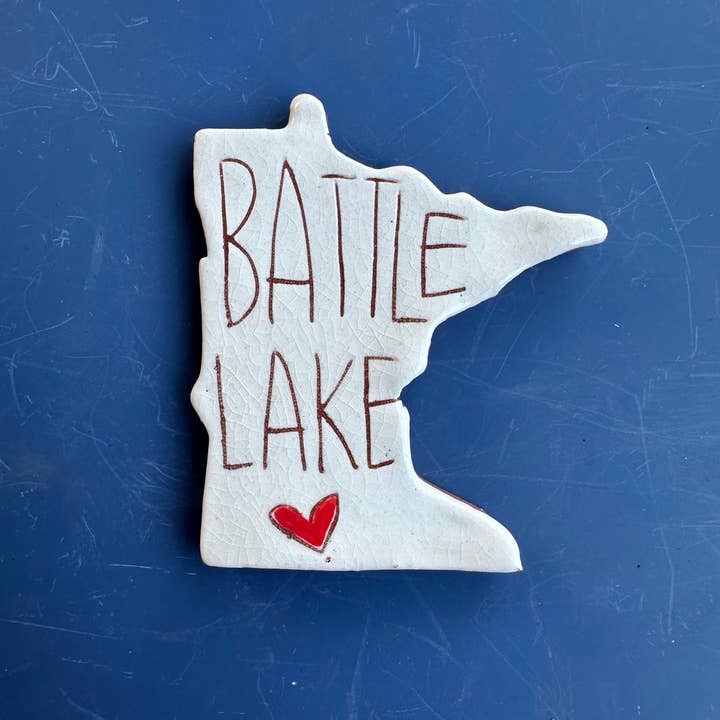 Minnesota Battle Lake Magnet / Ornament for wholesale by Jenny Sue
