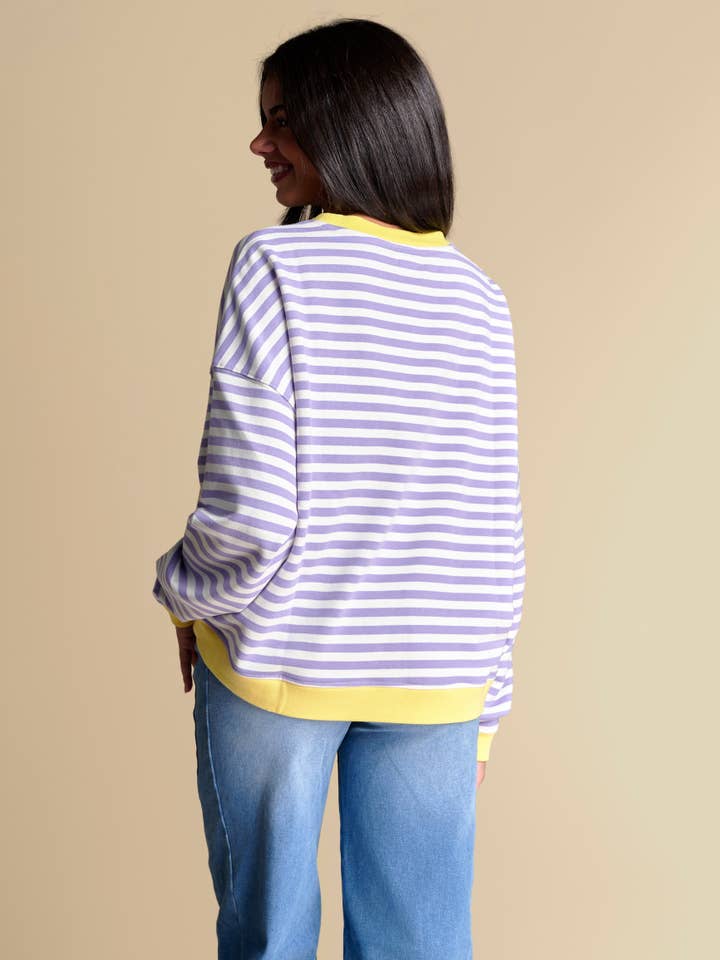 Stewart Simmons - Wholesale Sweatshirt – Women's - The Stripe Pullover | LSU3