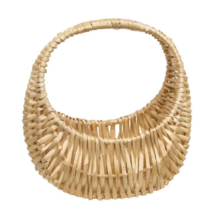 Rieten bloemenmand voor wholesale door CWI Gifts