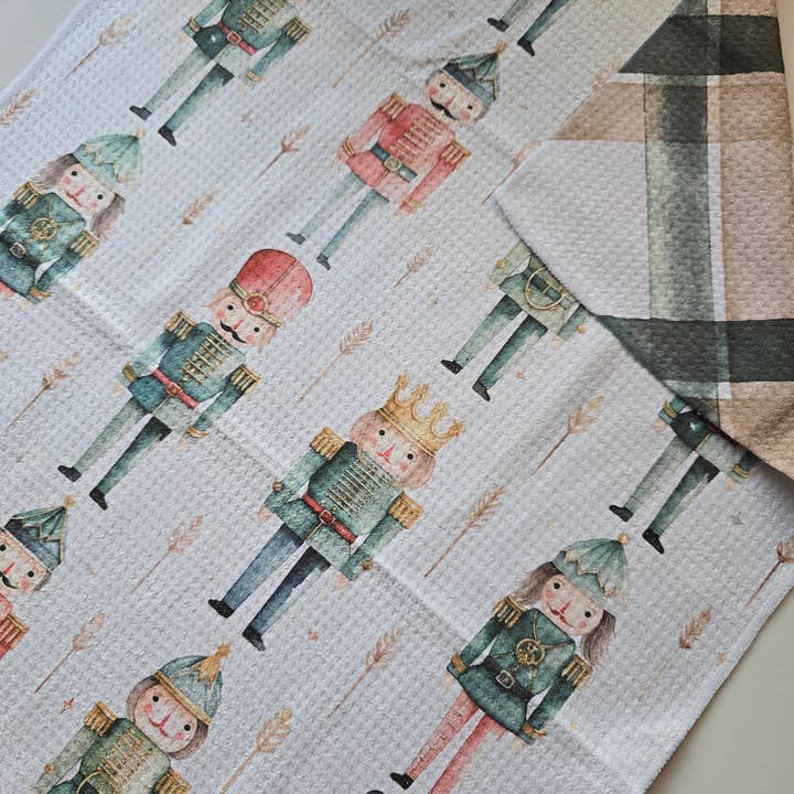 Nutcracker Towel for wholesale by Berry Sweet Towels