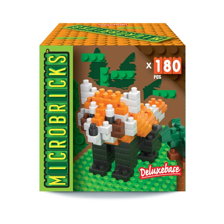 Deluxebase - Wholesale Building Set - Kids - Microbricks - Red Panda Mini Brick Construction Set