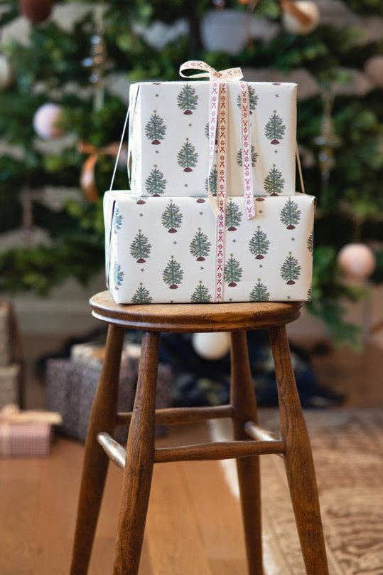 Parcel Paper - Wholesale Ribbon - Gift Wrapping - 'Norfolk' cotton ribbon1