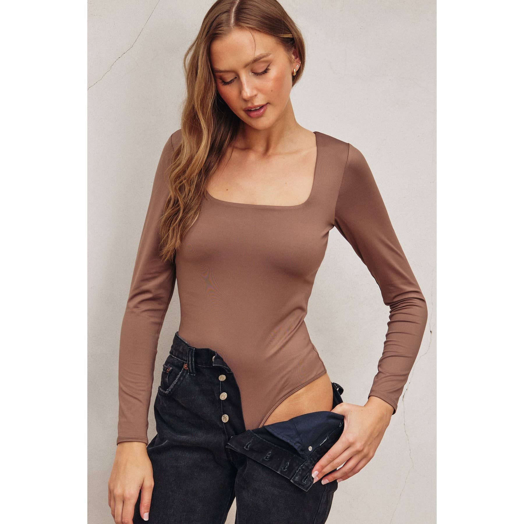 Dress Forum - Wholesale Bodysuit - Women's - Soft Square Neck Bodysuit22