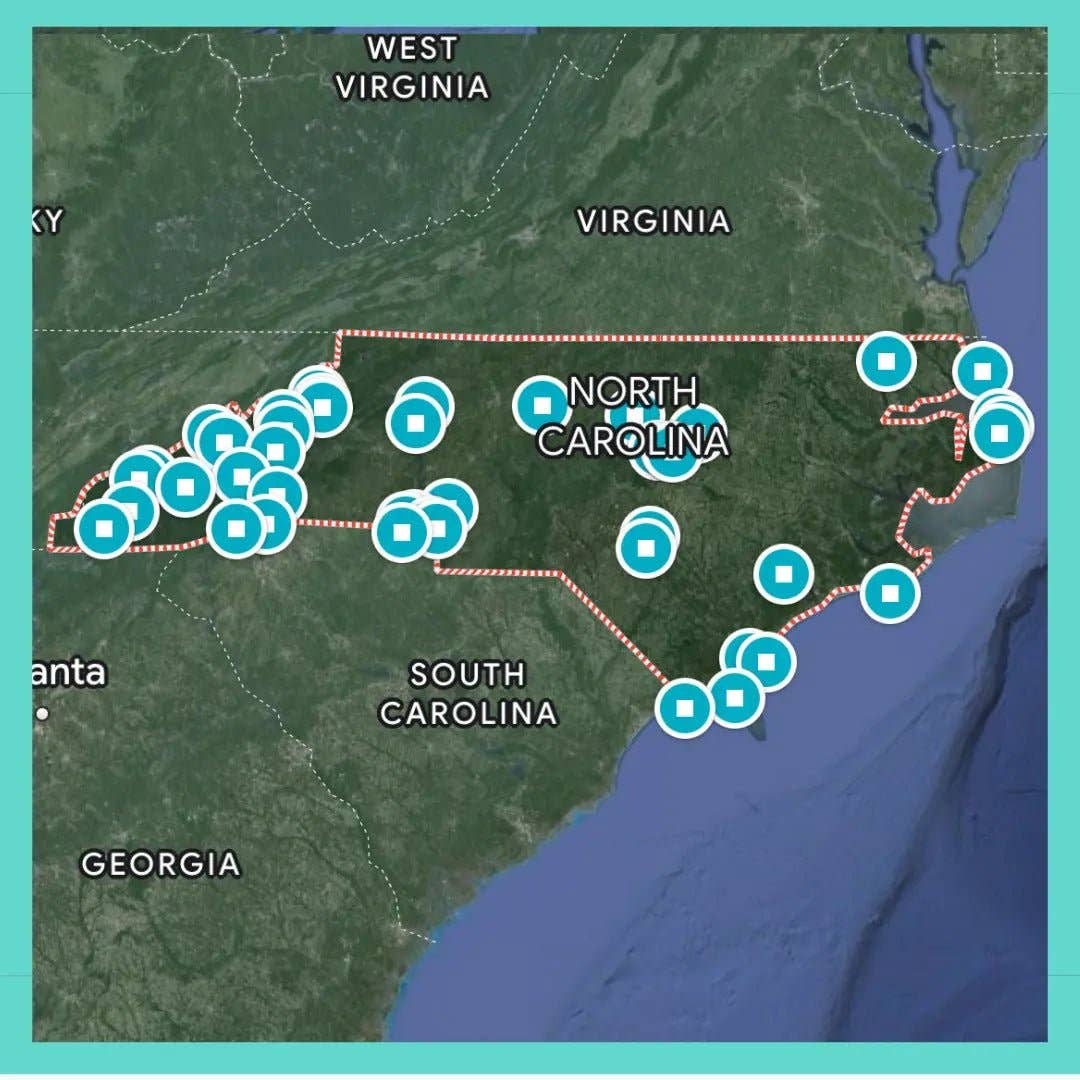 Reach International Outfitters - Wholesale Card Game - North Carolina Adventure Bucket List3