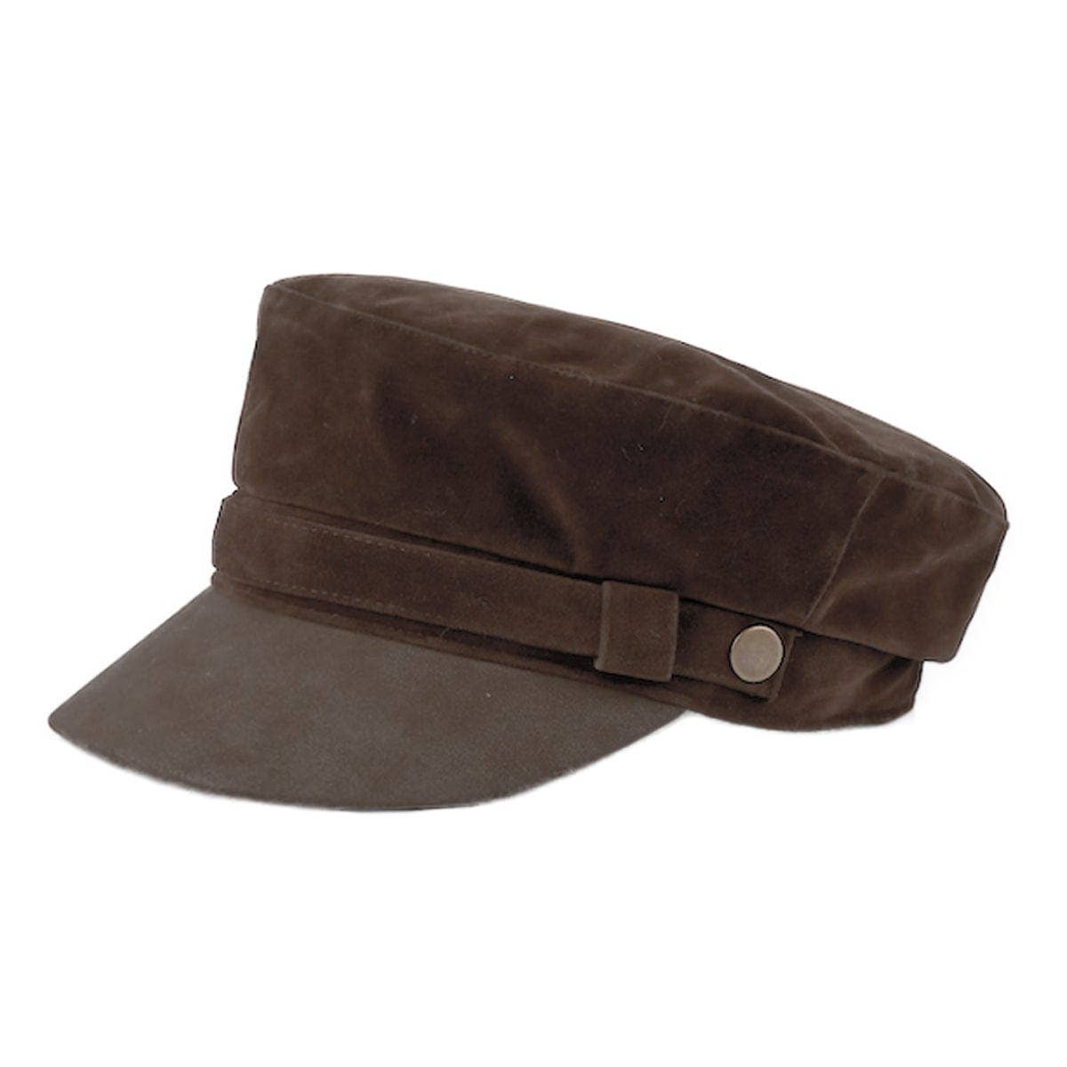 MiMi Wholesale - Wholesale Newsboy/Schoolboy Hat - Women's - FHE0166 Faux Suede Fisherman's Cap4