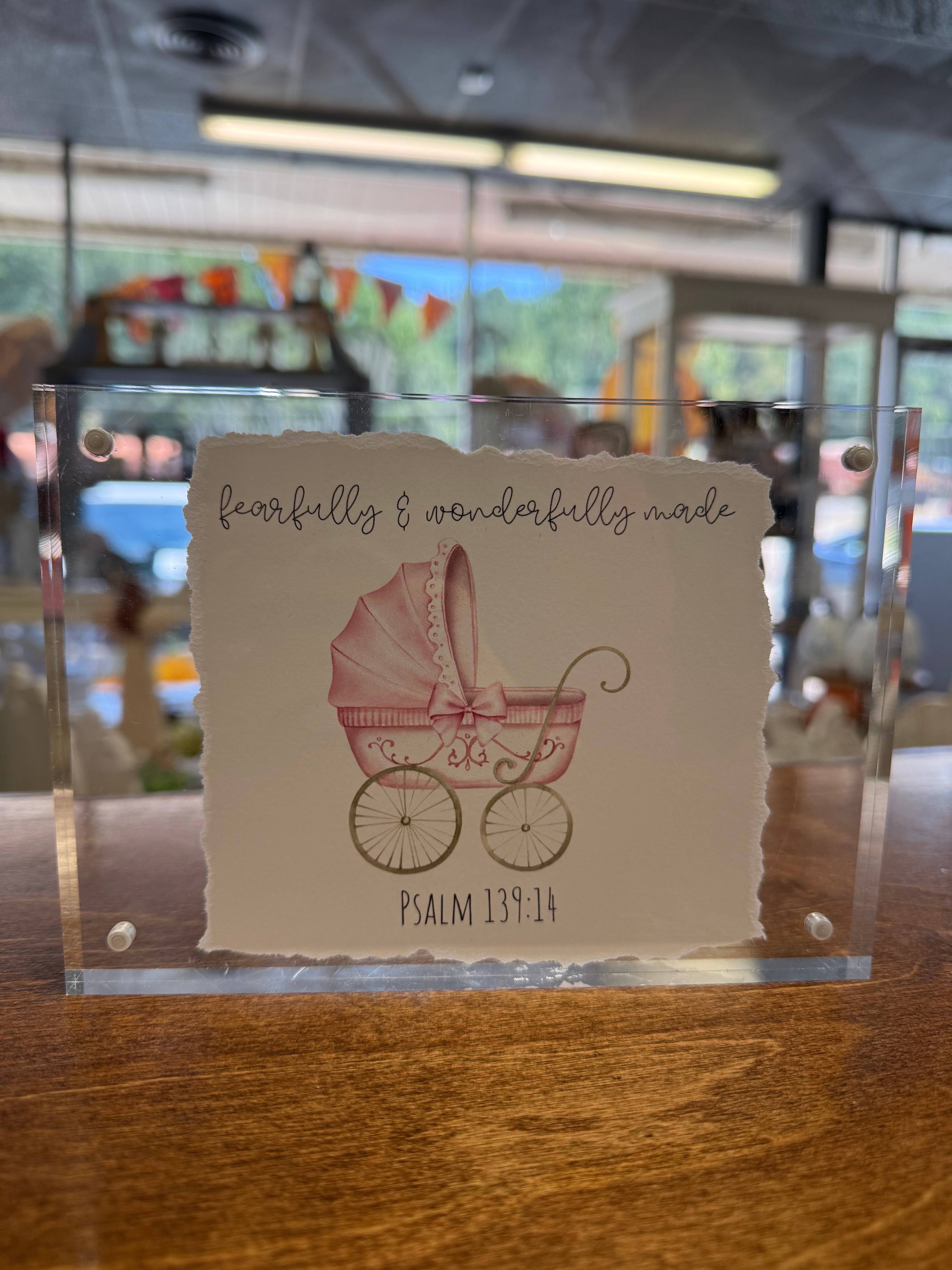 Shop 38652 - Vendita all'ingrosso Cornice portafoto - Blocco Acrilico Salmo 139:141