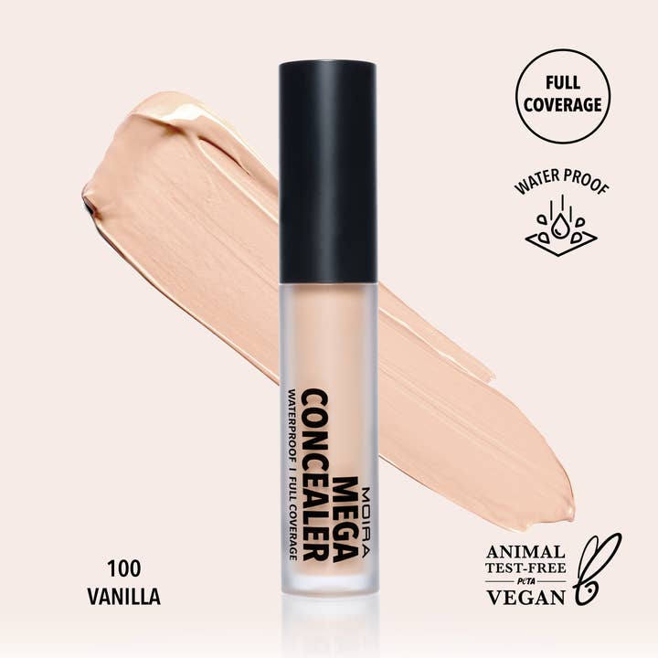 Mega Waterproof Concealer 100 - Vanilla for wholesale by Moira Cosmetics