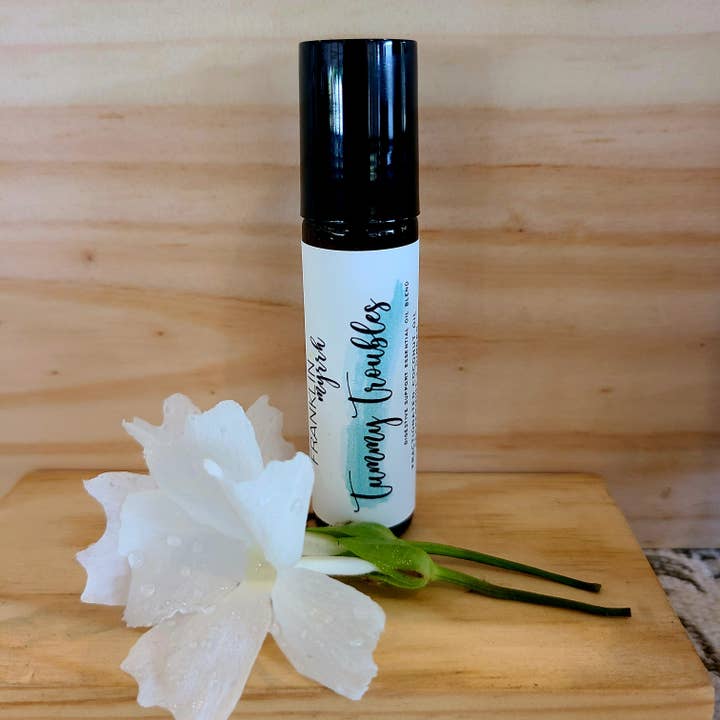 TUMMY TROUBLES Rolo de Mistura de Óleo Essencial por atacado de FRANKLIN & myrrh