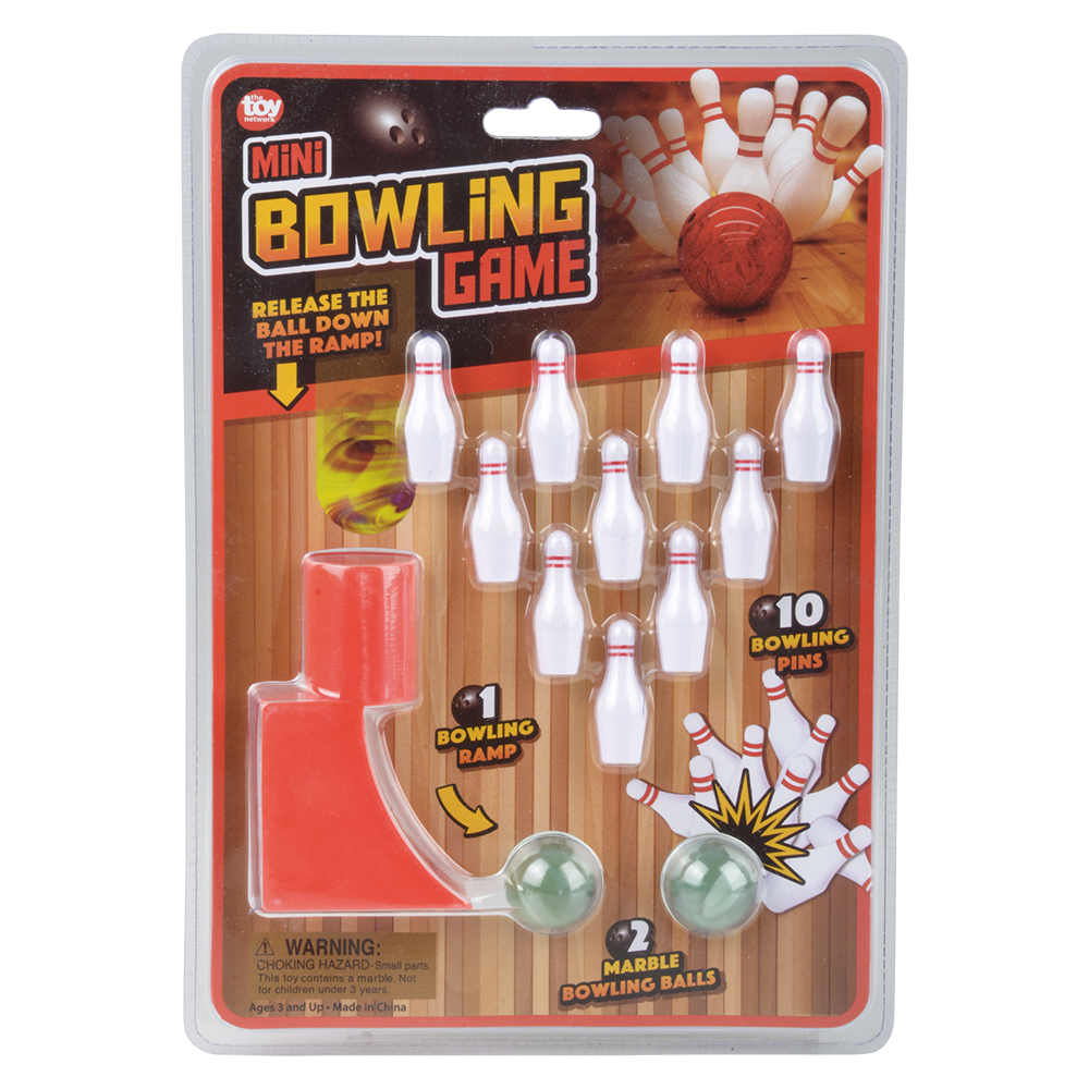 The Toy Network - Wholesale Board Game - MINI BOWLING SET3