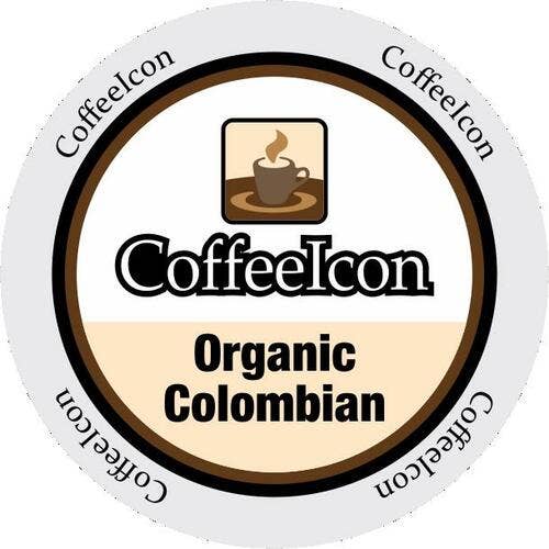 Coffeeicon Organic Colombiano - 24ct por atacado de Coffeeicon