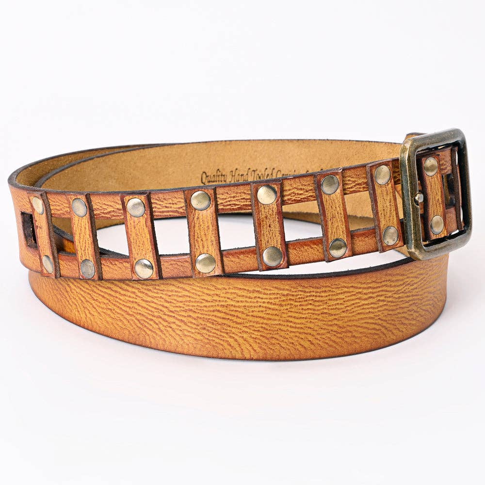 LS Western - Wholesale Belt - Unisex - LC-ADBLF200 Genuine American Leather Belt Men and Women3