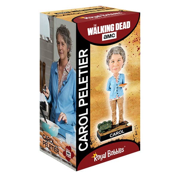 Royal Bobbles - Wholesale Decorative Figurine - Royal Bobbles The Walking Dead - Carol Peletier Bobblehead